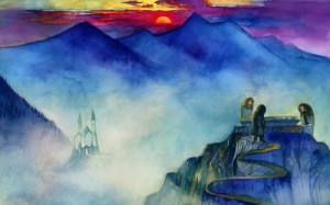 Snow White in the glass coffin Snow White in the glass coffin