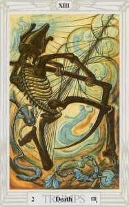 Thoth Death Tarot Card