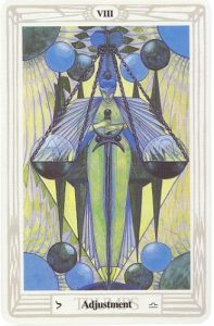 Thoth Adjustment Tarot Card